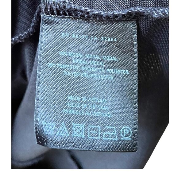 Maeve Size M Gray Cara Sleeveless Cowl Neck Drapey Dress - Picture 6 of 7